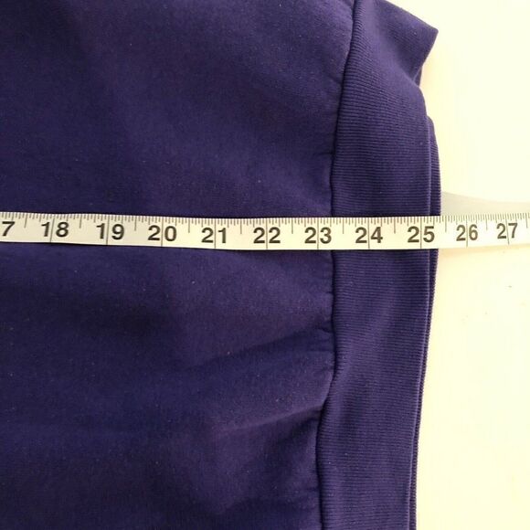 Vtg Purple Sweatshirt Fruit Of The Loom Crew Neck Ladies Size XL Made In USA - Picture 7 of 8